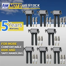 8X Ignition Coil+Spark Plug Set for Dodge Durango Charger RAM 1500 5.7L V8 UF504