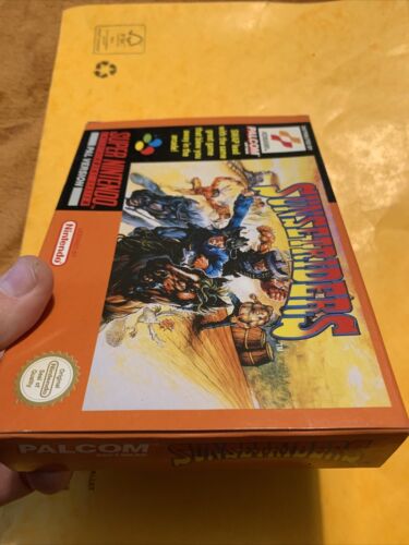 Sunset Riders SNES Ultra Rare Orange Box PAL UK Super Nintendo Complete Retro - Picture 17 of 24