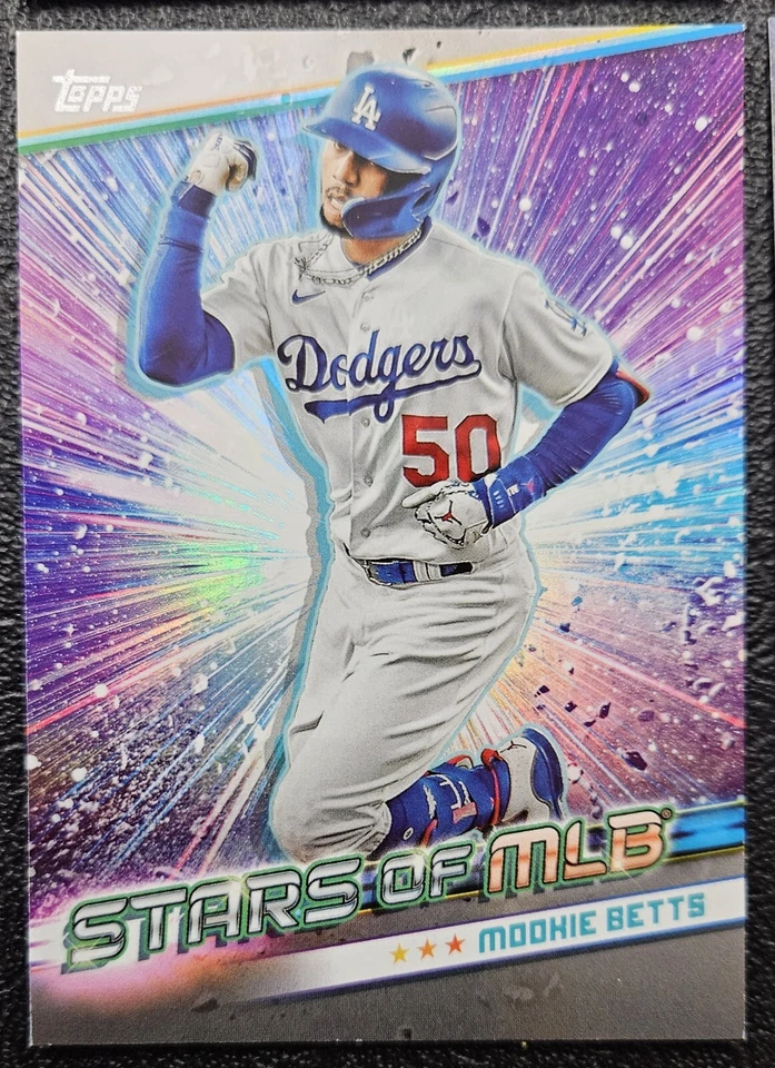 2024 Topps Series 1 Mookie Betts #SMLB-9 4 Card Lot - Dodgers - Image 2 of 3
