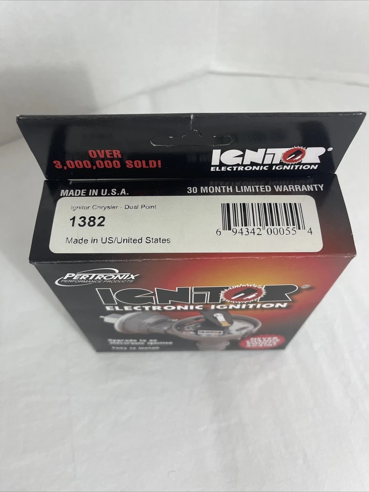 Kit convertidor de encendido electrónico de doble punto Pertronix 1382 encendedor Chrysler 8 cilindros Foto 2 de 4