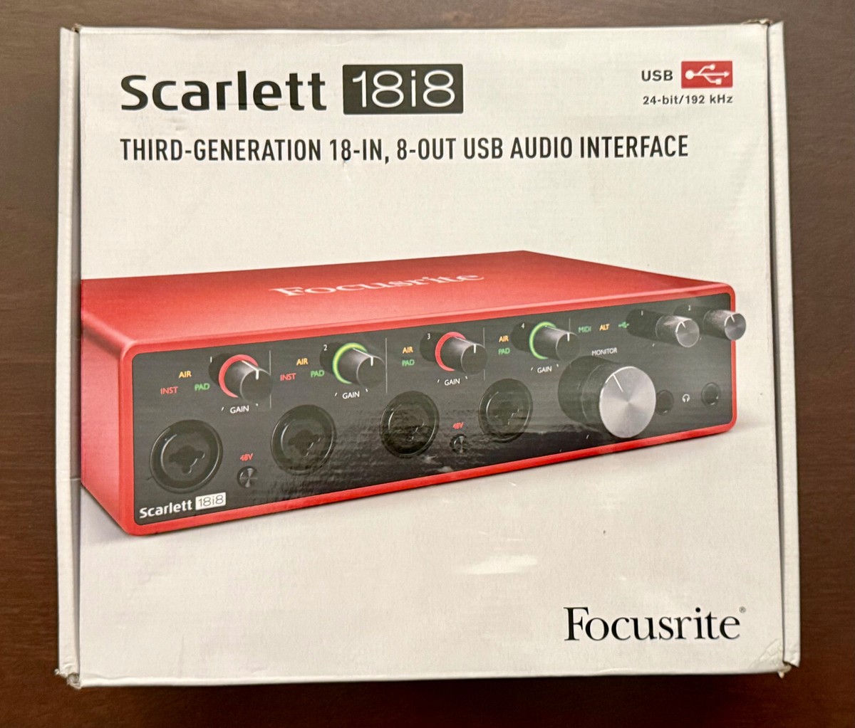 Focusrite Scarlett 18i8 3rd Gen USB Audio Interface for sale