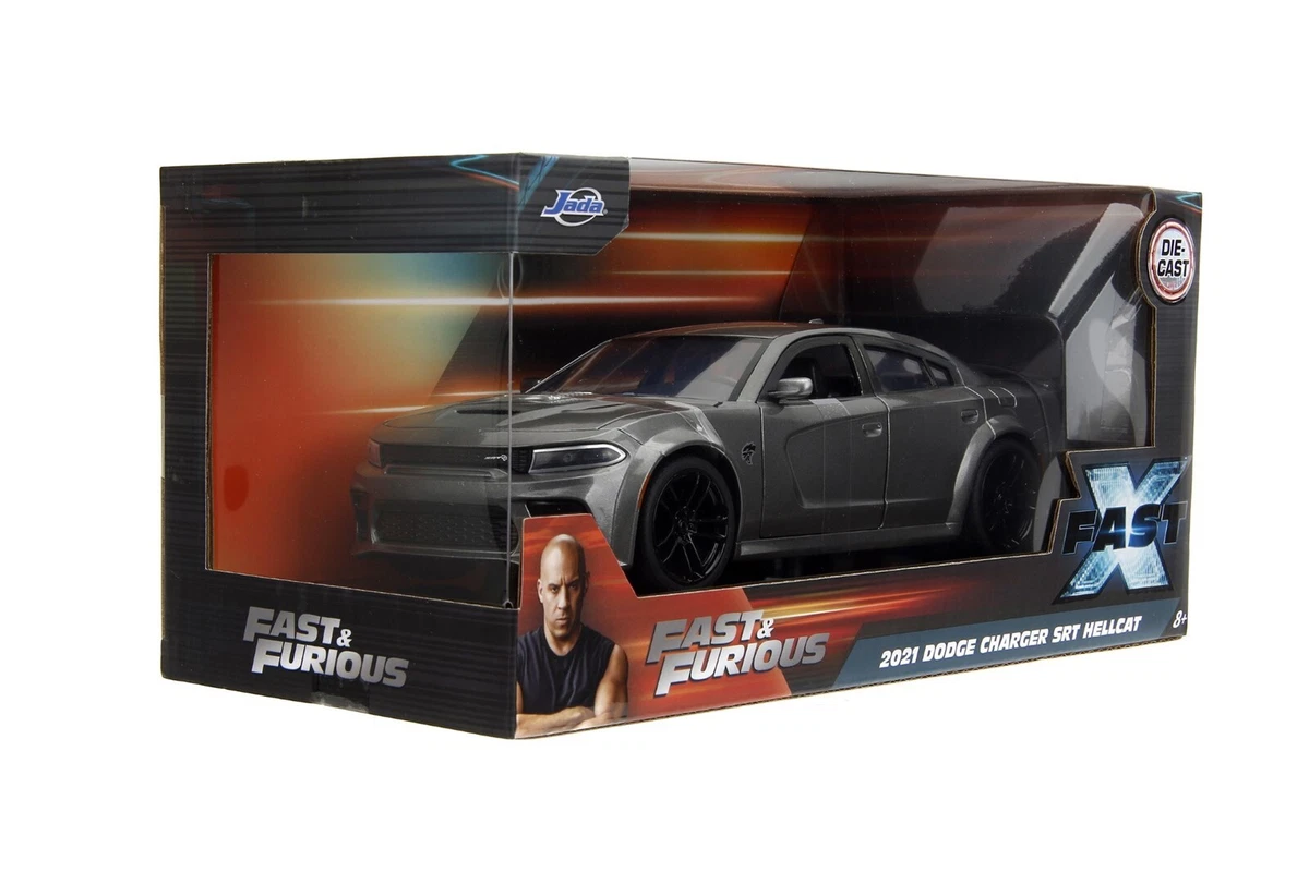 Jada Toys Fast and Furious 10 2021 Dodge Charger SRT Hellcat 1:24 Diecast  Car 1EA