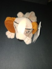Disney Store Lady and the Tramp Mini Bean Bag Lady Dog Plush 6" Beanie