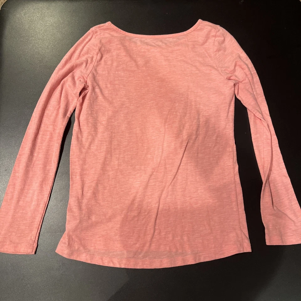 Girls Pink Long Sleeve T-Shirt Size XL (14/16) - Image 2 of 3
