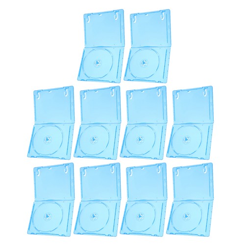 10 Pcs CD-Hülle Reisen Durchsichtige DVD-Verpackungsboxen -Speichergehäuse - Afbeelding 10 van 12