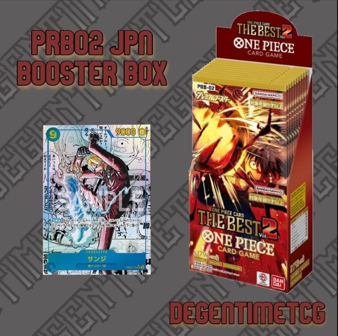 ONE PIECE CARD THE BEST vol.2　3BOX One Piece TCG: 