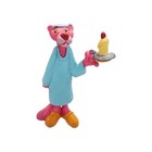 Vintage 1989 Pink Panther 2.75" Rubber Pvc Figure Ua Pictures Nighty Night