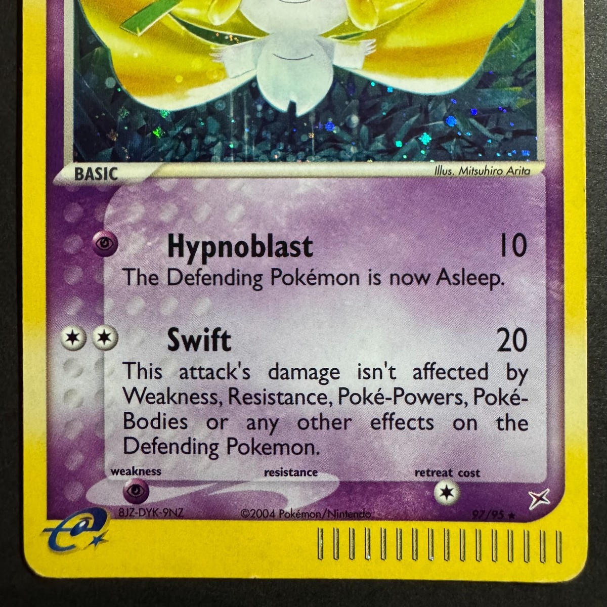 Jirachi 97/95 EX Team Magma Team Aqua 2004 Secret Rare Holo e