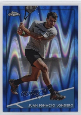 2021 Topps Chrome Blue RayWave Refractor 92/99 Juan Ignacio Londero #85 0rz7
