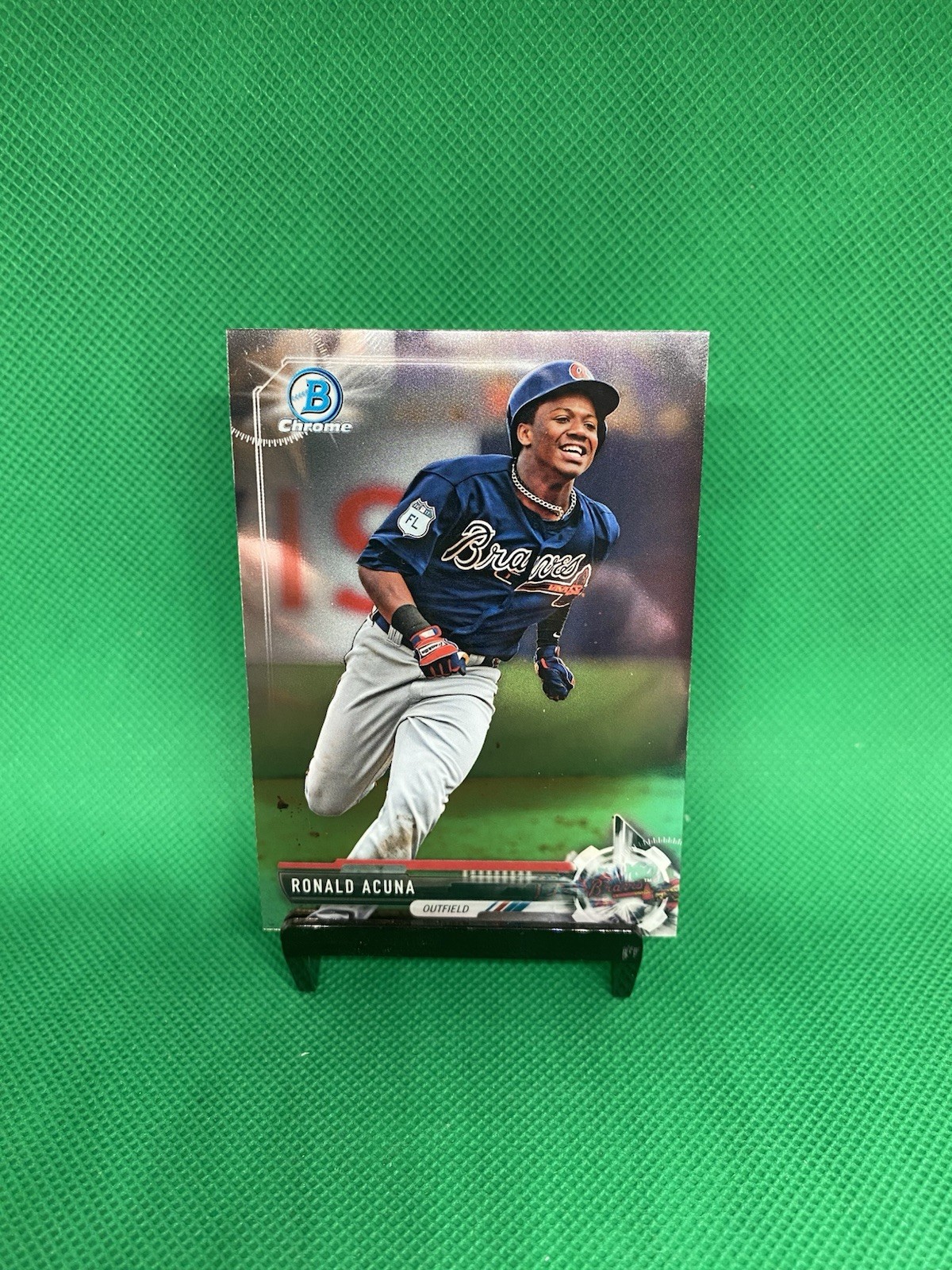 2017 Bowman Draft Chrome Ronald Acuna Jr Atlanta Braves #BDC-39