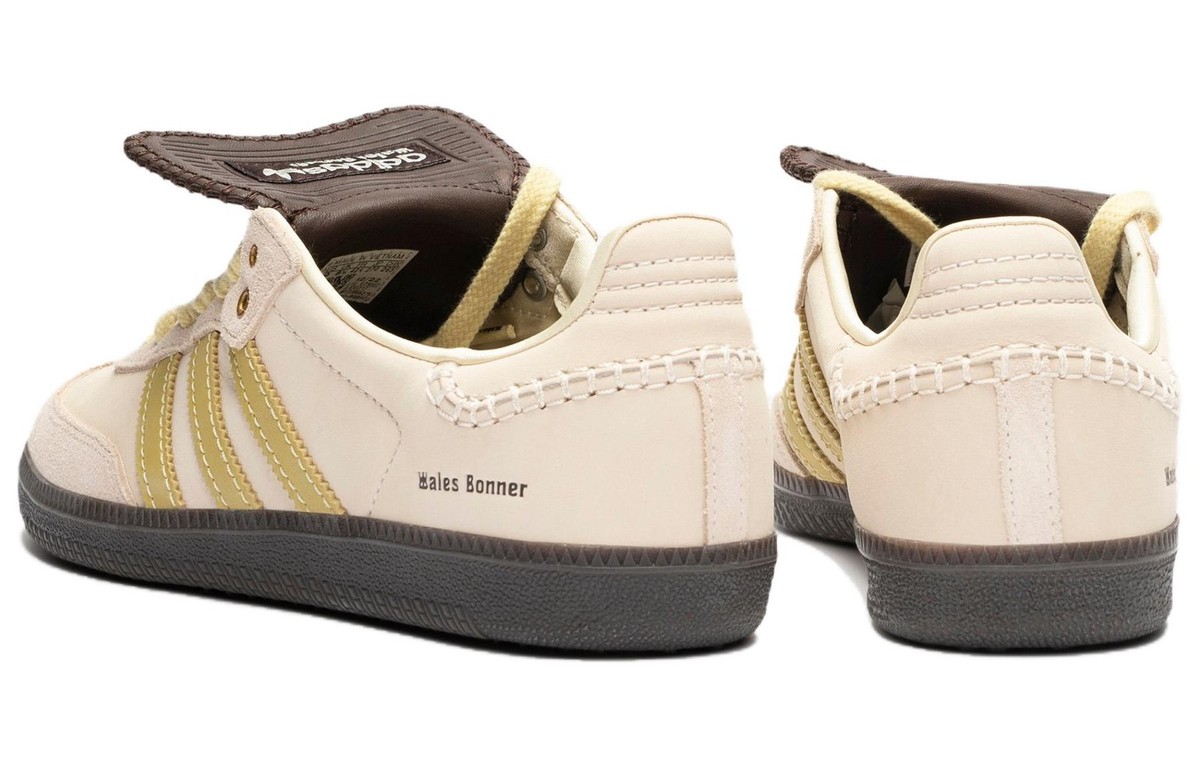 Size 6 - Wales Bonner x adidas Samba Ecru Tint Yellow for sale