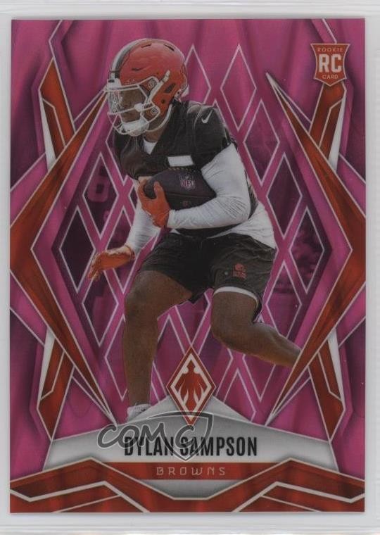 2025 Panini Phoenix Rookies Pink Seismic /75 Dylan Sampson #250 6q5