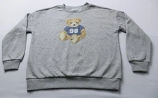 Market & Spruce Unisex Kid's The Heritage Fleece Pullover CN6 Grey Large NWT