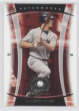 2005 Fleer Patchworks Justin Morneau #4 0i6
