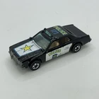 + Vintage 1977 Mattel Hot Wheels Blackwall Police Car Cruiser 123 +