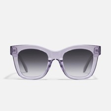 QUAY AFTER HOURS NO-NS-2473 Sweetpea Cat Eye Frame / Smoke Lenses Sunglasses