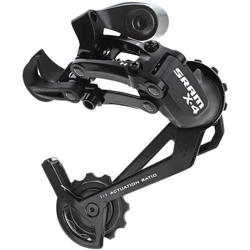 SRAM X4 Schaltwerk schwarz - 7/8/9-fach - langer Käfig - Bild 1 von 1
