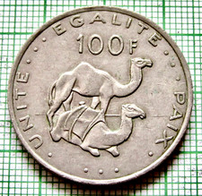 DJIBOUTI 2013 100 FRANCS, DROMEDARY CAMELS km# 26 yes we do combine postage