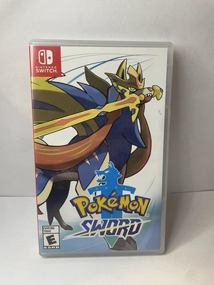 Nintendo Pokemon Sword Nintendo Switch Multiplayer w/ Case NTSC-U/C