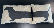 Dog Pillows 2 Dachshund Decorative Pillows Fun Weiner Dogs