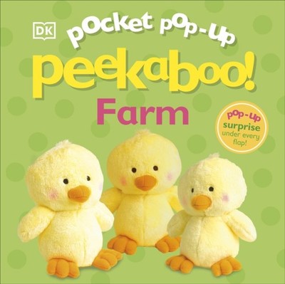 Pocket Pop-Up Peekaboo! Farm by DK (Board book)