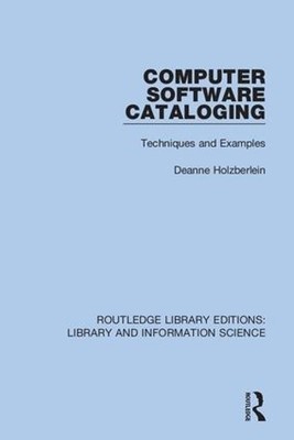 Computer Software Cataloging - 9780367423032