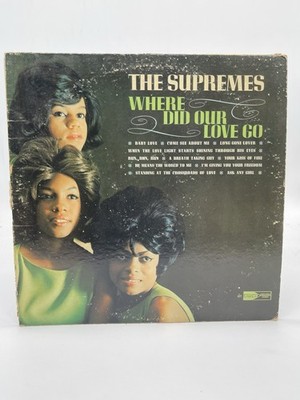 THE SUPREMES WHERE DID OUR LOVE GO 12'' LP VG VINYL RECORD MOTOWN 1964 MONO