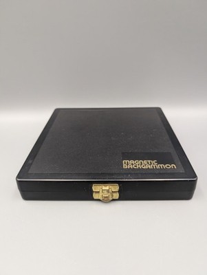   Backgammon Magnetisch PERI Spiele Vintage Reisespiel Magnet Koffer Komplett 