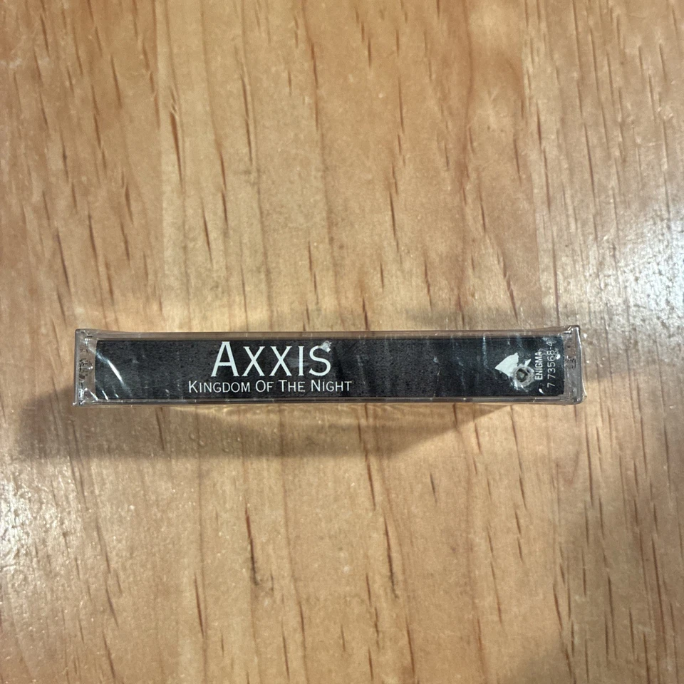 Axxis – Kingdom Of The Night CASSETTE TAPE 1st US issue SEALED freedom call - Image 3 of 3