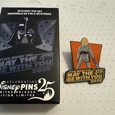 Disney Parks Star Wars May The 4th 2025 Mystery Box Pin Luke Skywalker