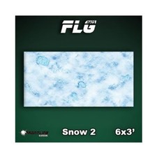 Frontline Gaming FLG Mats 6' x 3' 6' x 3' - Snow 2 New