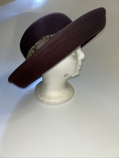 Vintage Street Smart By Betmar Wolfe Grey 100 Wool Felt Hat Made In USA