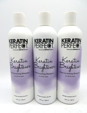 KERATIN PERFECT KERATIN BRIGHTENER SHAMPOO 12 OZ Lot of 3