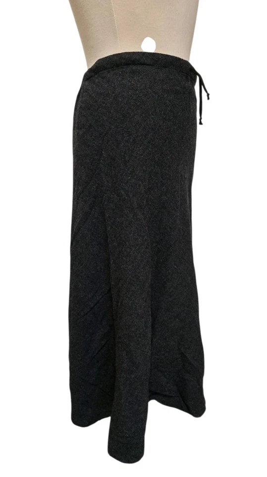 Falda Uniqlo Ines de la Fressange Mujer Talla Mediana Gris Lana Cintura Ajustable Foto 4 de 4