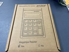 IDTECH Secure Key Card Reader M130 w/ Magstripe Reader IDKE-534833BE USB
