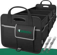 Heavy-duty Trunk Organizer 92l Capacity Waterproof Design