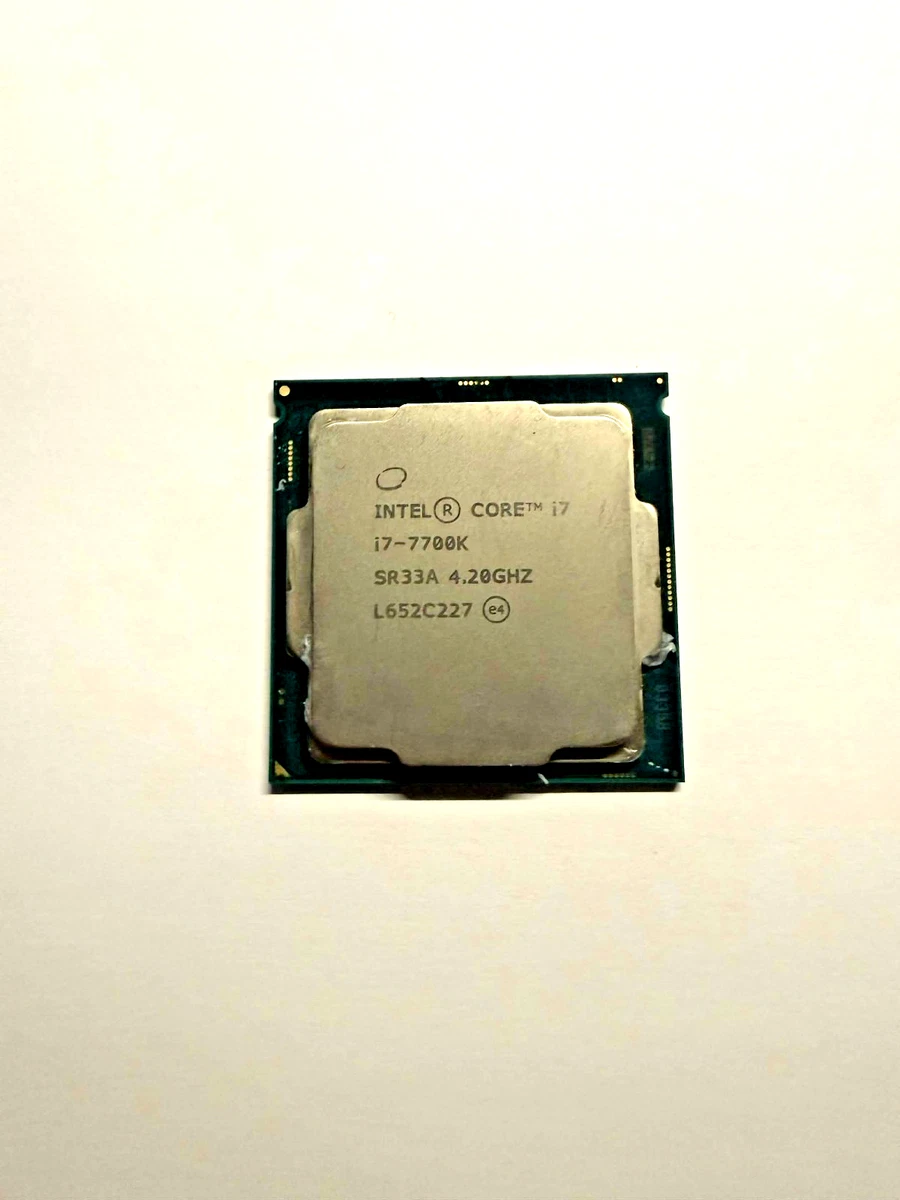 Intel Core i7-7700K Processor Model Computer Processors (CPUs) for