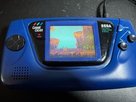 Blue Sega Game Gear Fully Recapped Lion King 3 Games Tested Works Great