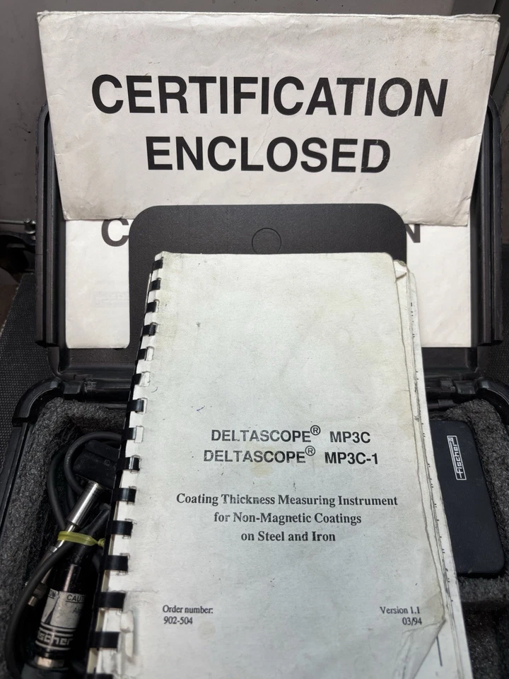 Fischer DeltaScope MP3C con sonda en buen estado Foto 3 de 4