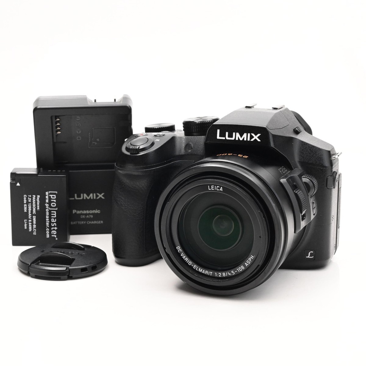 Panasonic Lumix DMC-FZ300 12.1MP Digital Camera w/24x Zoom *Read