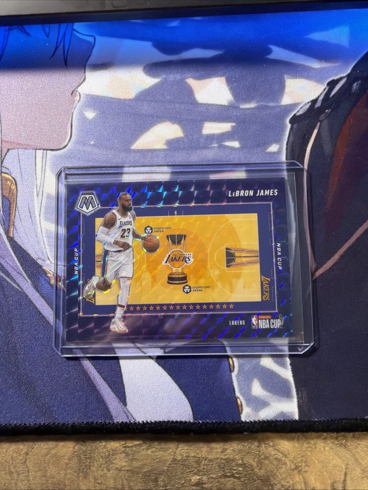 LeBron James 2024-25 Panini Mosaic NBA Cup Insert SP #2