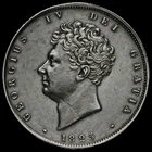 Photo of a 1825 Great Britain Half Crown (1816-1837) from an eBay listing that sold on Jun 26, 2026
