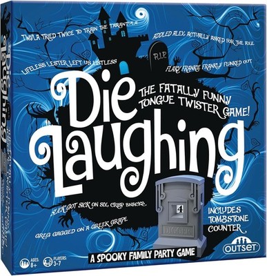 Die Laughing - A Spooky Family Party Game - for 3 to 7 Players Ages 8 and up