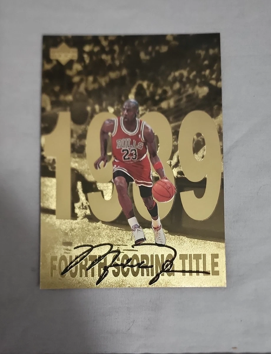 1998 Upper Deck Gatorade Michael Jordan - Michael Jordan #5 for