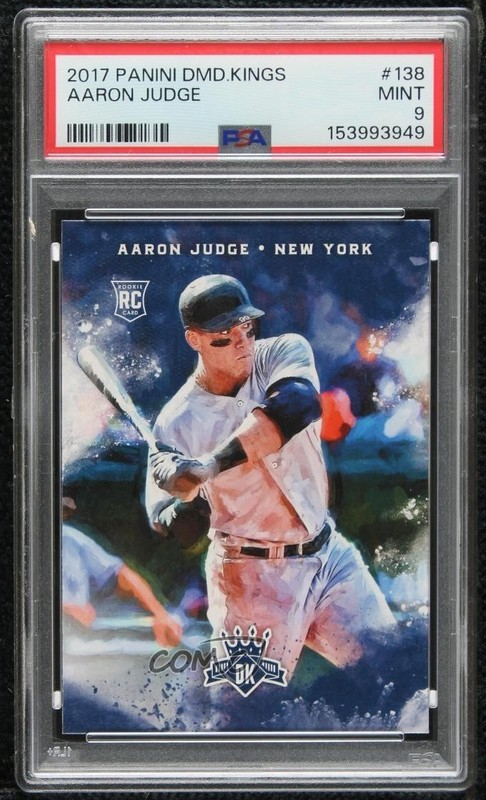 2017 Panini Diamond Kings Rookies Aaron Judge #138 PSA 9 MINT RC