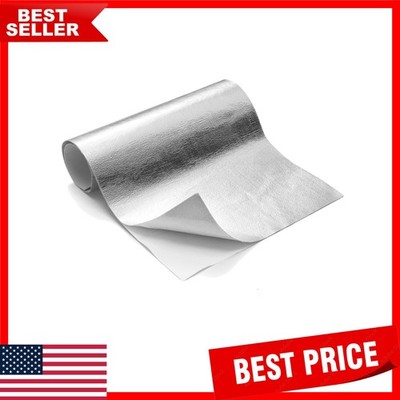 12''x12'' Flexible Aluminized Heat Shield - Superior Adhesive Backed Protection