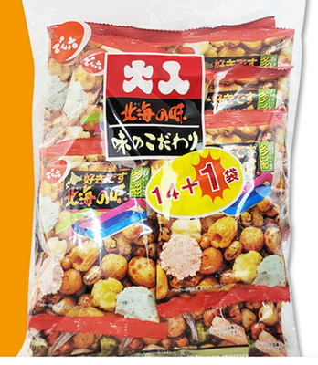 [Denroku] Japan Mix Salty Rice Crackers, Snacks 730g/ Pack (Family Pack) 傳六 什錦豆