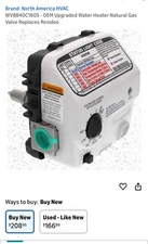 Resideo/Honeywell WV8840C1605, WT8840C1500, Rheem, SP20832B,  AO Smith Nat Gas