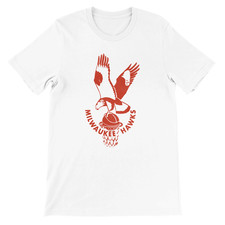 Milwaukee Hawks T-Shirt Vintage Basketball Team Shirt Retro Sports Apparel