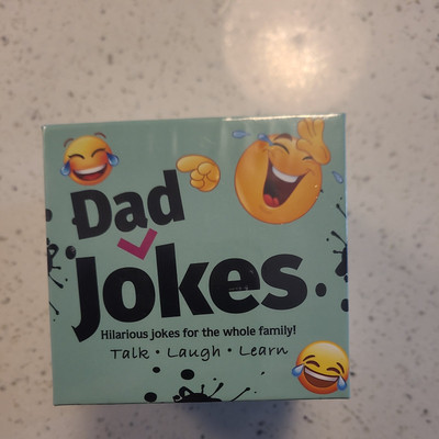 Neu versiegelt Wort Teaser Papa Witze Kartenspiel 300 lustige Witze Fabrik 